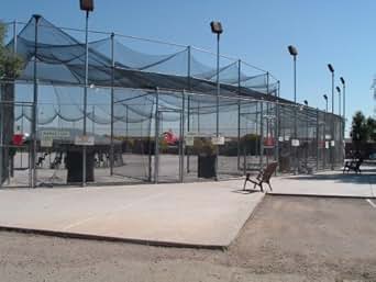 Small indoor baseball facility layout image