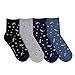 Womens Real Space Neon Socks (Crew 4 pairs) EJ 14