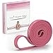My Way Fitness Ballet Stretch Band by MWF - Perfect for Ballet, Dance, Gymnastics and Ice Skating - Premium Gift Box, Velvet Bag and Guide Included - Pink