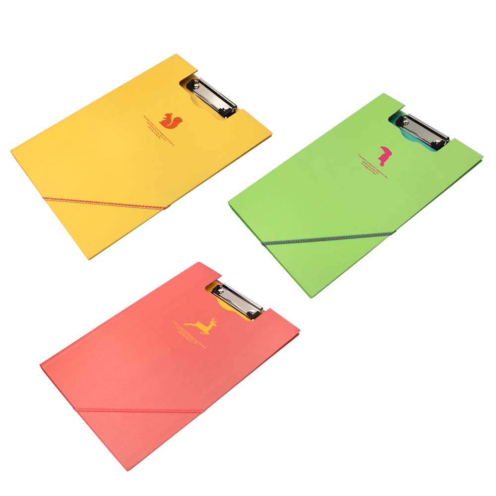 Standard Size Arch File Cover Folder Clipboard Colorful Mix Assorted