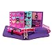 Pink Fizz Girls All-In-One Mega Glam Beauty Binder- Kids Pretend Make Up - Non Toxic and Washable