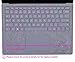 Clear Transparent Keyboard Cover Skin Protector Compatible for Microsoft Surface Book & Surface Book 2 and 2017 Released Microsoft Surface Laptop (NOT Compatible for Surface Pro 3/Pro 4/Pro 5)