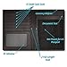 RFID Blocking Leather Passport Holder For Men and Women - Black