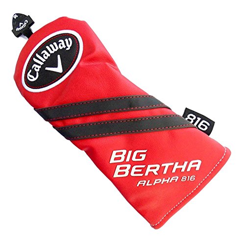 Callaway Big Bertha Aplha 816 Fairway Wood Headcover (Red/Black) Golf