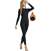 LNFINTDO Womens Thermal Underwear Sets Long Sleeve Fleece Lined Long Johns Tops & Bottoms Ultra Soft Cold Weather Base Layer