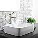 Comllen Above Counter Ceramic Bathroom Vessel Sink Art Basin