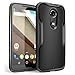 Moto X Case, SUPCASE [Unicorn Beetle Series] for All New Motorola Moto X (2nd Gen.) Phone 2014 Release, Premium Hybrid Bumper Case (Black/Black) - Not Fit Moto X Phone (1st Gen.) 2013 Release