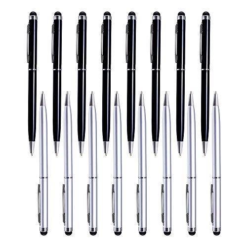 image for Stylus Pens for Touch Screen, Briout 2 in 1 Capacitive Stylus Pens for