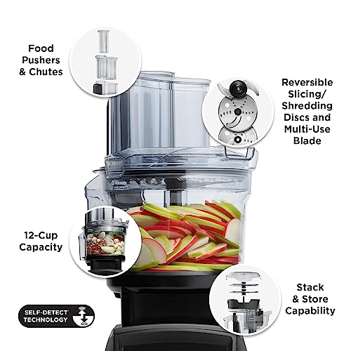 Vitamix 12Cup Food Processor Attachment with SELFDETECT™, Compatible