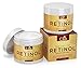 Retinol Night Cream Moisturizer for Face, Eyes | Huge 4 Ounce | Natural Lotion w/ Vitamin C, E, Jojoba | Anti-Aging | Anti-Wrinkle Firming Cream for Fine Lines, Wrinkles and Dry Skin
