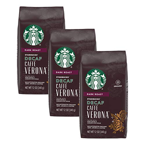 Starbucks Decaf Ground Coffee, Caffe Verona, 12 OZ Pricepulse