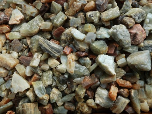 Fantasia Materials: 3 lbs Moonstone Rough from India - "A" Grade - Raw Natural Crystals for Cabbing, Cutting, Lapidary, Tumbling, Polishing, Wire Wrapping, Wicca and Reiki Crystal Healing