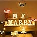 LED Marquee Number Lights Sign Light Up Marquee Letter Lights Sign for Night Light Wedding Birthday Party Battery Powered Christmas Lamp Home Bar Decoration M