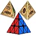 Pyraminx Pyramid Speed Magic Cube Puzzles, YKL World Speed Twist Cube Smart Toy Game for Kids Birthday Gift