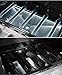 Adviace Bigbox Grill Heat Shield Plate for Backyard Grill BY13-101-001-12, BY13-101-001-13, GBC1460W, GBC1461W, 15 inch Burner Cover for Dyna-Glo DGF510SBP, DGF493BNP, Uniflame, BHG Grill (5 Packs)
