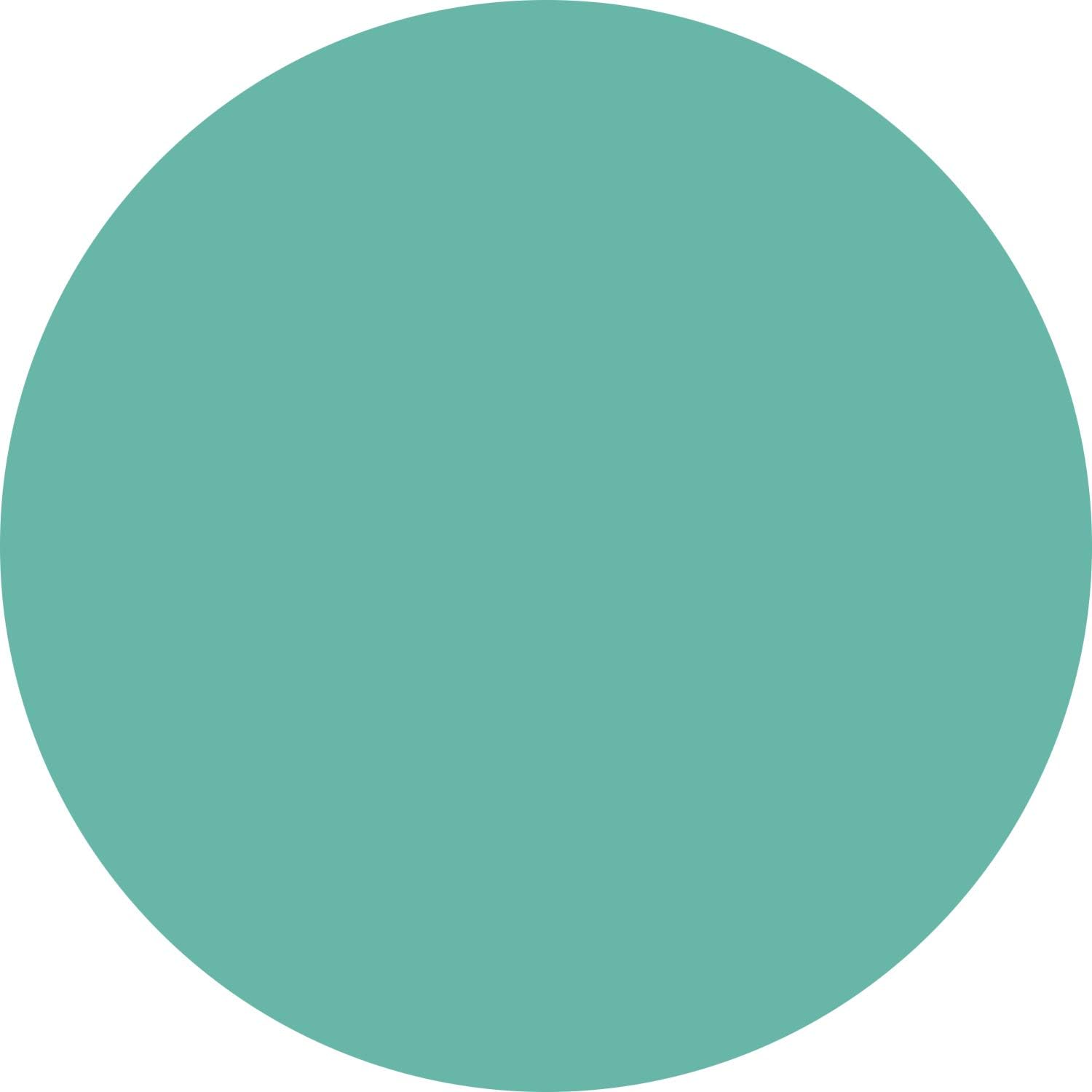 Hemway Chalk Based Furniture Paint, Bright Teal Turquoise 1L, Matt Finish Shabby Chic, Chalk Paint Furniture & Walls - Image 3