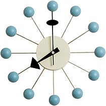 ✴︎ＨＹＳＴＥＲＩＣMINI ｂａｌｌｃｌｏｃｋ Amazon.com: SHISEDOCO Ball Clock in Blue, Decorative Modern