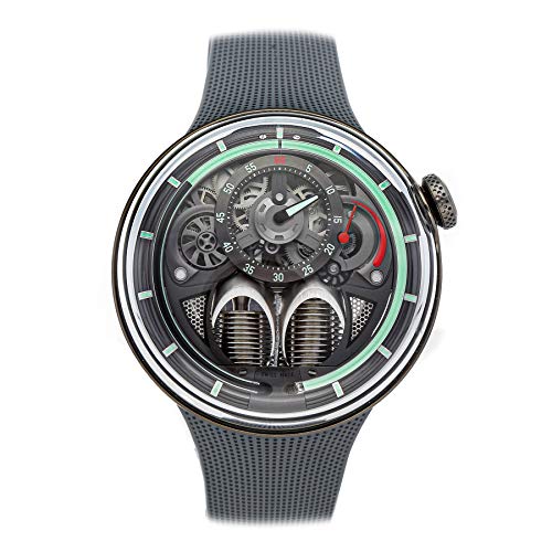 Montre pour hommes à cadran gris à énroulement Mauritius Ubuy