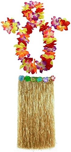 AniiKiss 1 Set 80cm Adult Party Hawaii Dress Hula Grass Skirt