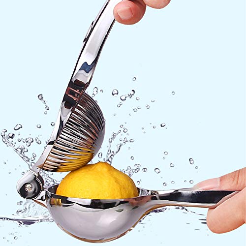 Lemon Squeezer, Vestaware Hand Manual Juicer Portable Multi-Functional Stainless Steel Lime Squeezer Citrus Press Juicer