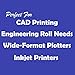 Alliance Untaped CAD Paper Rolls, 36