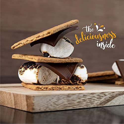 Astor Chocolate Bonfire S'mores Milk Chocolates Kit, Holiday Gourmet