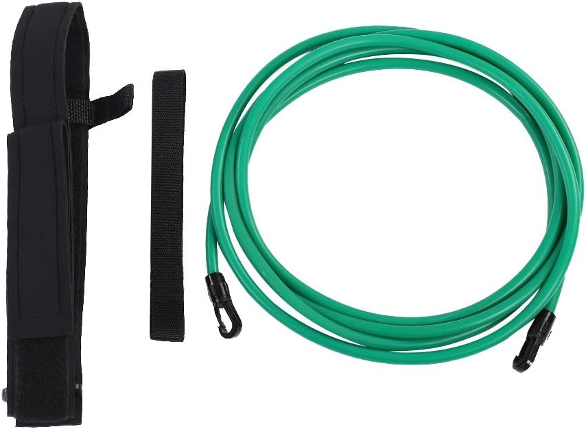 Yolispa Swim Training Belt Strong Resistance Swimming Belt Swim Tether for Stationary Resistance Training/Endless Pool - Adult, Kid, Pro, Amateur use