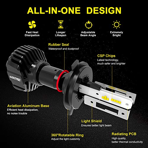 1 AUXITO+Headlight+9000Lumens+Extremely+Conversion