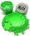 Epoxy Resin Color Pigment Mica Powder for Soap Making Supplies, Slime Coloring, Bright True Fluorescent Colors Cold Process Stable Matte Dye Colorant Stardust Micas Neon Green Lightning