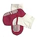 3 Pairs 12-36 Months Newborn Baby Girl Socks Toddler Girl Anti Slip Skid Mary Jane Socks Slipper Stretch Knit Shoes Socks+Thank you Card (12-36 Months)