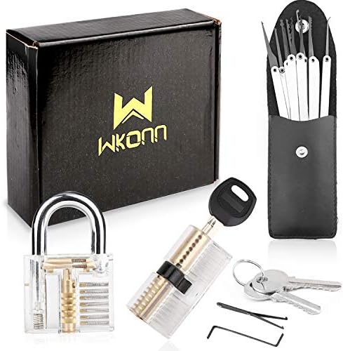 WKONN Lock Sets 15 PCS (2 Lock Included)