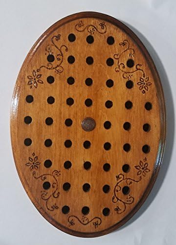 Capsule holder/filler board for filling size 0 and 00 empty gelatin capsules. Essential oils, supplements, vitamins, therapeutic aromatherapy, holistic,