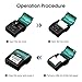 WELQUIC Portable Mini Wireless 58mm Bluetooth High Speed Direct Thermal Printer, Compatible with Android & iOS & Windows & Linux Systems and ESC/POS Print Commands Set