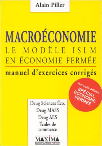 Telecharger Macroeconomie Modele Islm En Economie Fermee Manuel D Exercices Corriges Pdf De Alain Piller Riawhecousoft