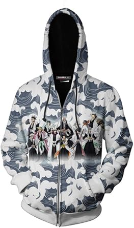 bleach anime hoodie