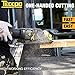 TECCPO Circular Saw, 4 Amp 4-1/2” 3500 RPM Compact Circular Saw with 24T Carbide Tipped Blade for Wood Cutting, 7” Scale Ruler, Max Cutting Depth 1-11/16'' (90°), 1-1/8'' (45°) -TAMS25P