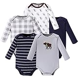 Hudson Baby Unisex Baby Cotton Long-sleeve