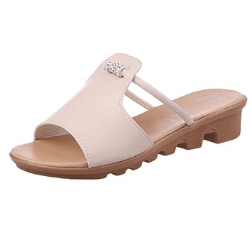 open toe slippers amazon