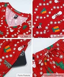 RUBZOOF Christmas Pajamas for Women Shorts Set