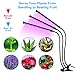 Plant Growing Lamp Indoor, AFBEST 27W Dual Head Timing LED Plant Grow Light Bulb, 5 Dimmable Levels with Red Blue Spectrum, Adjustable Gooseneck, 3 Switch Modes
