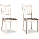 Signature Design by Ashley WhiteOwing Dining Chair, Brown/Cottage White