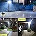 [New Design] ZHMA Motion Sensor Flood Lights,12V10W Outdoor LED Flood Lights,Smart PIR Outdoor Security Floodlight,700lm, 100W Equivalent Bulb, Basement Light,3000K Warm White