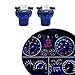 10 x T5 B8 B8.5D Green LED Dashboard Gauge Instrument Indicator Light Blubs (BLUE)