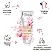 Mademoiselle Provence Natural Shea Butter Organic Rose Hand Cream with Peony Extracts, Moisturizing and Smoothing French Hand Lotion, Hydrating Vegan Hand Care, Cruelty Free 2.5 fl oz