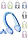Frienda 8 Sets Swimming Earplugs and Nose Clip, Ear and Nose Protector Swimming Sets