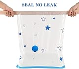 UOUNE Vacuum Storage Bags 6 Jumbo 100x80cm Reusable Space Saver view 5