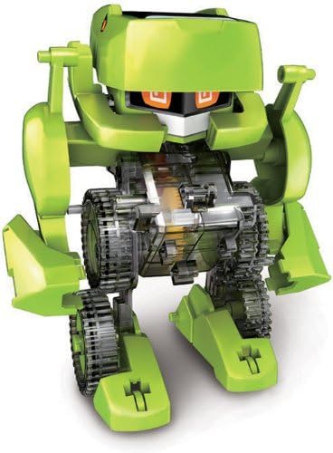 iLoonger T4 Transforming Solar Robot Kit– Robot Insect T-rex Drill Vehicle