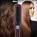 Apalus Ceramic Hair Straightening Brush, Straight Hair Styling