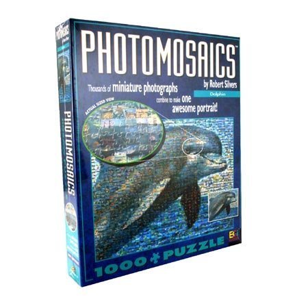 Robert Silver's Photomosaic - Dolphin
