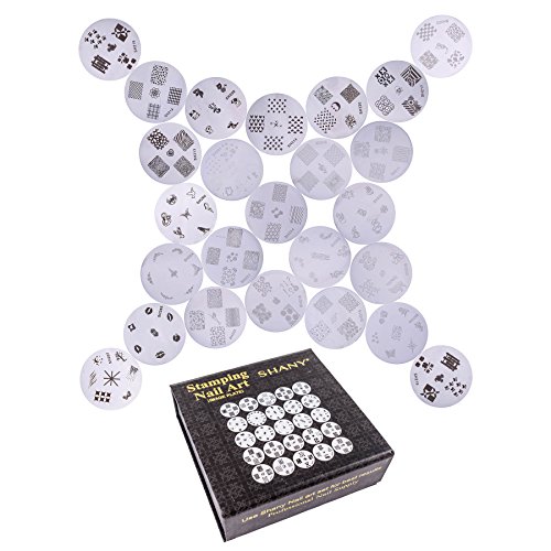 SHANY Cosmetics New Image Plates Set Nail Polish Image Plates with Storage, 25 Count - Thumbnail 6